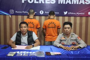 2 Pengedar Obat Ilegal Lintas Daerah Di Bekuk Satresnarkoba Polres Mamasa