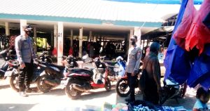 Guna Memberi Pelayanan Keamanan dan Kenyamanan Masyarakat Jual beli, Polsek Tabulahan Turun Ke pasar