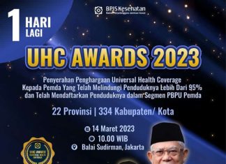 Hari ini Bupati Kepahiang Terima Penghargaan UHC dari Wapres