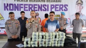 Dua Pria Diduga Membawa 30 Kg Sabu Kejebur Disaluran Irigasi