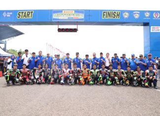 Kejurnas MotoPrix (MP) Region A Musim 2023 di Sirkuit Skyland Sukses Digelar