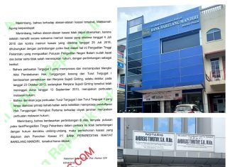 Melawan hukum, BPR Barelang Mandiri dan Notarisnya Diduga Memanipulasi Blangko APHT Kosong
