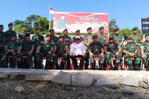 Wagub Rosjonsyah bersama Pangkogabwilhan Tinjau Satgas Pulau Enggano