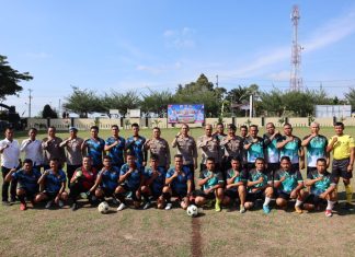 Kapolres Sergai Buka Pertandingan Mini Soccer Dalam Rangka HUT Bhayangkara ke 77