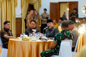 Evaluasi Terkait Kamtibnas, Gubernur Rohidin Pastikan Wilayah Hukum Bengkulu Aman dan Kondusif