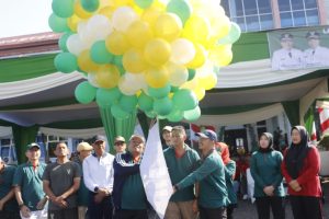 Louncing Tahapan HUT Seluma ke 20 Dimulai Dengan Pelepasan Balon Oleh Erwin Octavian