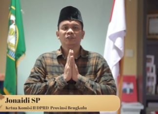 Ketua Komisi II DPRD Provinsi Jonaidi SP, Mengucapkan Selamat Hari Raya Iduladha 1444 H/2023
