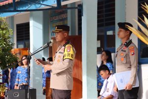 Wakapolres Mamasa Sampaikan Pesan Masalah Kenakalan Remaja, Di SMA Negeri 1 Mamasa