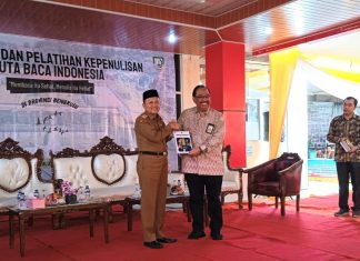 Sekda Hamka Sambri Hadiri Kegiatan Jambore Literasi Tingkatkan Minat Baca Masyarakat