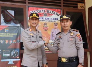 Kapolres Serdang Bedagai dan Muspika Kecamatan Kotarih Sinergi Perkuat Kamtibmas
