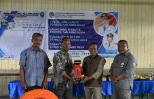 Desa Tanjung Buka Dapat Bantuan Speedboat Ambulans