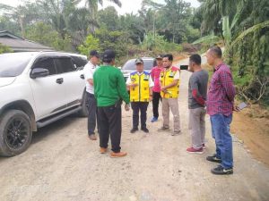 Pemantauan Progres Proyek Inpres Infrastruktur Jalan oleh Bupati Mukomuko