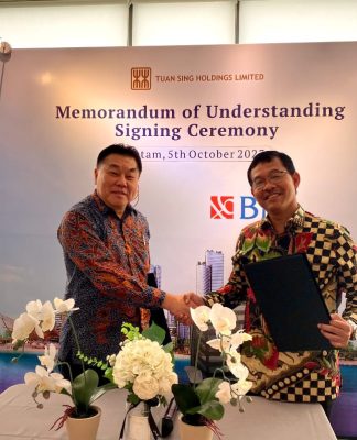 Dukung Kota Mandiri Pertama di Pantai Marina, Opus Bay dan Bank BNI Tandatangani MoU