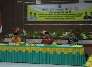 Asisten II Hadiri Rakor Tugas Pimpinan Anggota Dewan Periode 2024-2029