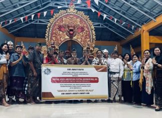 Peduli Umat Beragama, Usin Sembiring Silaturahmi ke Pengurus Parisada Hindu Bengkulu