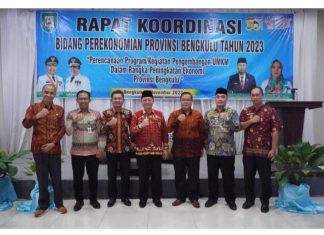 Asisten II : Pemprov Bengkulu Tahun 2023, Dorong Pengembangan UMKM Berkelanjutan