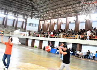 Anggota Dewan Sekaligus Ketua Perbasi Kota Ariyono Gumay Hadiri Pembukaan PERBASI CUP II