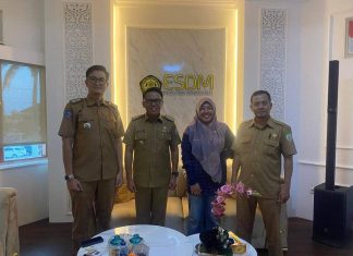 Dinas ESDM Provinsi Bengkulu Terima Kunjungan DLH Kabupaten Lahat