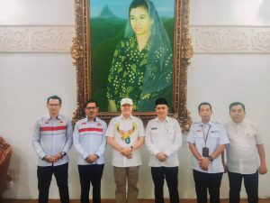 Kepala Dinas Ketenagakerjaan dan Transmigrasi Bengkulu Mendampingi Gubernur Rohidin Menerima Audiensi BP3MI Sumatera Selatan