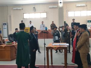 Erlan Fajar Jaya Dari Fraksi PKB, Resmi Sebagai PAW Anggota DPRD Kabupaten Lebong