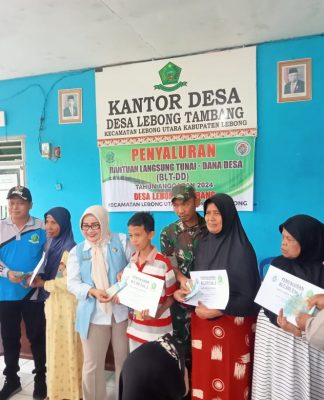 Menjelang Bulan Ramadhan, 42 Warga Desa Lebong Tambang Terima Bantuan
