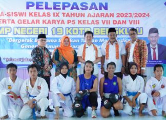 Pelepasan Siswa SMPN 19 Kota Bengkulu: Apresiasi Prestasi dan Pesan Edukasi