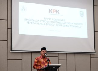 Gubernur Bengkulu Ajak Kepala Daerah Penguat Pencegahan Korupsi