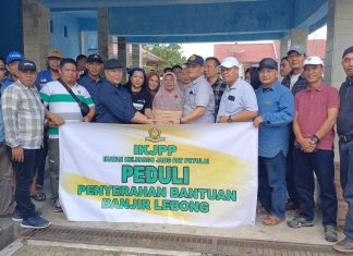 IKJPP peduli Banjir saluran 1,2 To bantuan ke Lebong