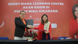 HADIR DI POLLUX MALL CIKARANG, MERRY RIANA RESMIKAN CABANG KE-26 MERRY RIANA LEARNING CENTRE
