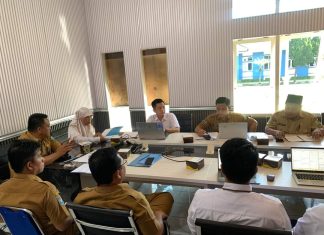 Pemkab Lebong Gelar Rapat, Terkait Persiapan PKS Bersama Pihak ULP PLN Muara Aman