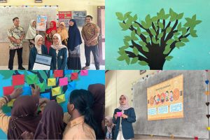 Minat Belajar Menurun, Mahasiswa KKN Tim II Undip Inisiasi Pohon Literasi