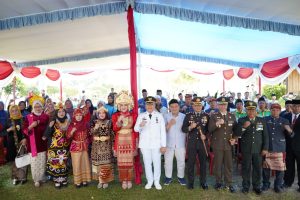 Peringatan HUT Kemerdekaan RI ke-79 di Pagar Alam: Upacara Khidmat dan Resepsi Rakyat