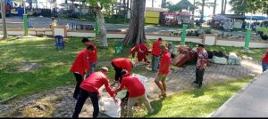 Dinas Pariwisata BS Apresiasi Pemuda Batak Bersatu Bersihkan Pasar Bawah