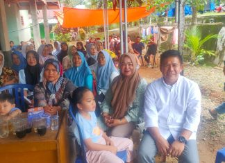 Warga BS Sambut Hangat Reses Perdana Susman Hadi, SP MM.