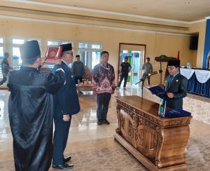 Mustarani Kembali Dilantik Sebagai Sekda Lebong
