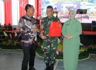 Bupati Sergai Puji Kepemimpinan Kolonel Aidil, Sambut Letkol Dadang di Brigif 7/RR