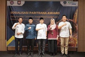 Pemerintah Provinsi Bengkulu Apresiasi Komitmen Perlindungan Jaminan Sosial Ketenagakerjaan melalui Paritrana Award