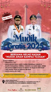 Mudik Gratis: Gubernur Helmi Hasan Sediakan 100 Tiket, Ini Syarat Pendaftarannya