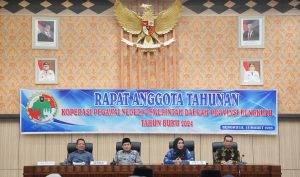 Pj Sekda Herwan Antoni Buka Rapat Anggota Tahunan Koperasi Pegawai Negeri Provinsi Bengkulu Tahun 2024