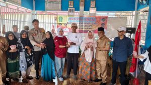 28 KPM Terima BLT-DD, Pemdes Sungai Gerong Salurkan Bantuan Jelang Idul Adha