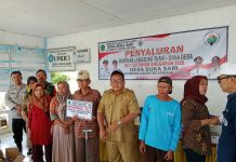 37 KPM Warga Desa Suka Sari, Terima BLT-DD