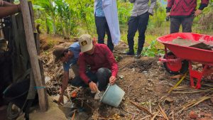 Desa Sukau Rajo Mulai Pembangunan JUT dan SPAL, Total Anggaran Capai Rp154 Juta