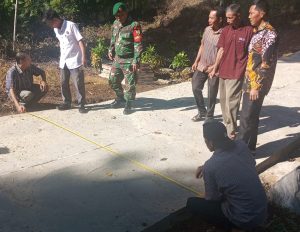 Pemdes Batu Panco Bangun Akses Jalan Ke TPU