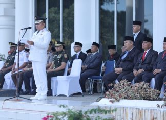 Wakil Bupati Asahan Pimpin Upacara Otonomi Daerah