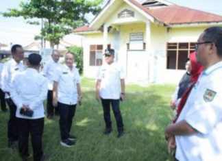 Wakil Bupati Asahan Tinjau Lokasi Pembangunan Balai Latihan Kerja