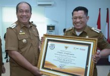 Bupati dan Wabup Asahan Hadiri Penyerahan SPPT PBB-P2 2025