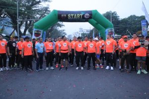 Bupati Asahan Ikuti Bukit Barisan Fun Run 5K