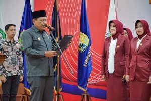 Eko Kurnia Ningsih Dikukuhkan Jadi Ketua BKOW Bengkulu, Helmi Hasan Dorong Perempuan Jadi Motor Pembangunan