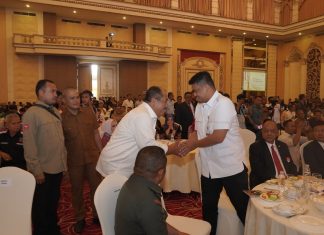 Bupati Asahan Hadiri Pelantikan Pengurus KONI Sumut Periode 2025-2029