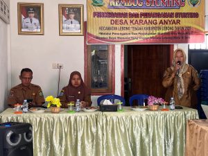 Desa Karang Anyar Bergerak Lawan Stunting, Wujudkan Generasi Sehat untuk Masa Depan Indonesia